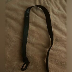 Classic Black Leather Belt